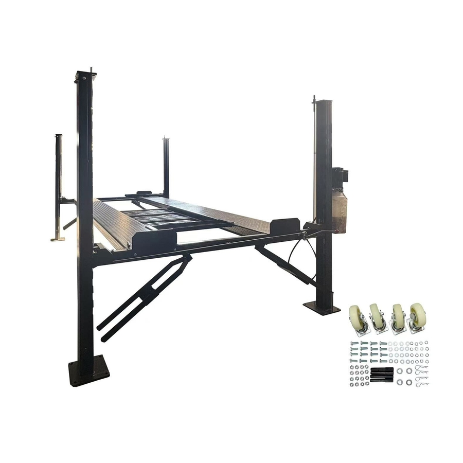 Wholesale Customized 4-Post Car Hoist Garage Parking Lift for Commercial Vehicle Service