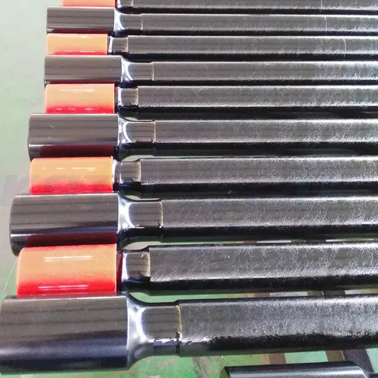 China Gt60 EL60 Mf mm Carburized Extension Drifter Speed Drill Rod Underground Mining Factories, Quotes