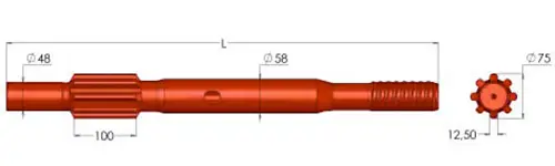 FURUKAWA HD615 Shank Adapter