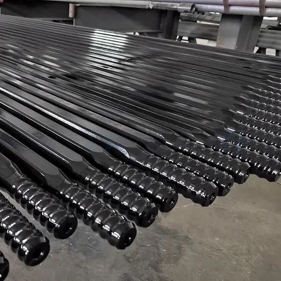 China Hex32 Rock Drilling Rig Used Extension Rods and Drifter Rod for Drifting Tunneling Bolting Manufacturer, Quotes