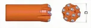 Drifting and Tunnelling Button Bit