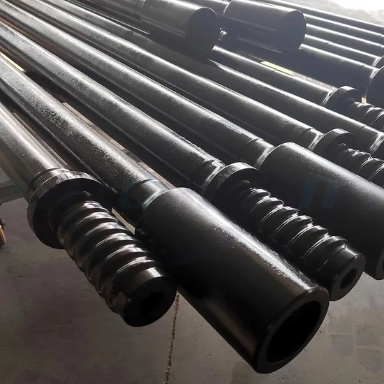 China Gt60 EL60 Mf mm Carburized Extension Drifter Speed Drill Rod Underground Mining Factories, Quotes