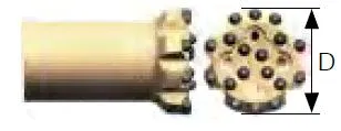 St68-152mm Reaming Bit