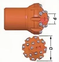 Rock Drill Reaming Bit 2