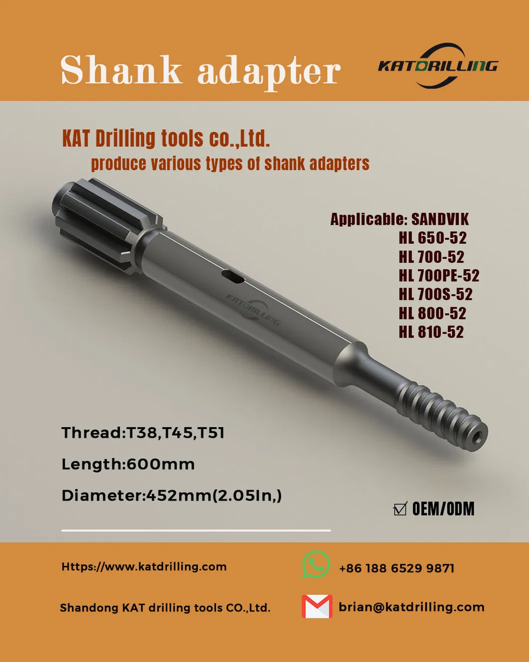 Shank Adapter Production