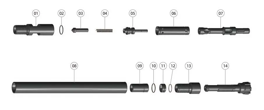BR1 Hammer Technical Drawing