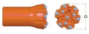 R38 Button Bit D10