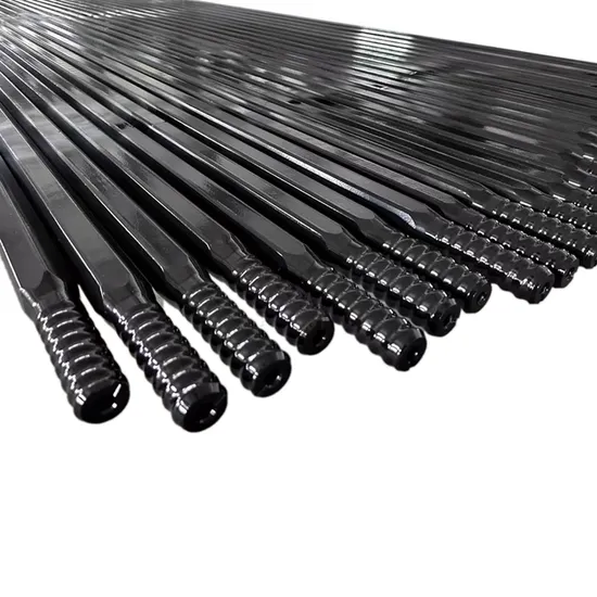 China Hex35 Rock Drilling Tools R32/R32 T38/R32 R38/R35 T38/R35 Thread Drifter Drill Rods for Drifting and Tunnelling Manufacturer, Factories