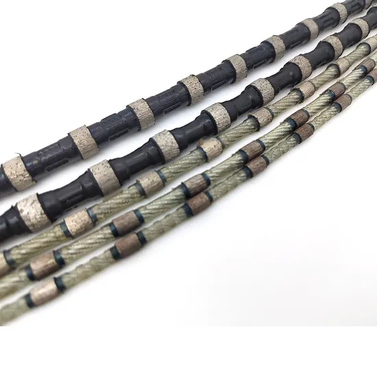 China 11.5 mm Diamond Wire Saw for Quarrying and Block Squaring Quotes, Pricelist