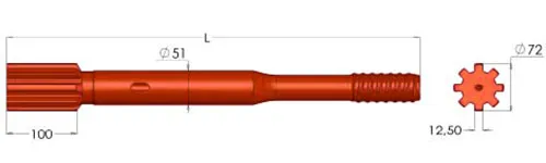 HD712 Technical Diagram