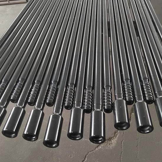 China Gt60 EL60 Mf mm Carburized Extension Drifter Speed Drill Rod Underground Mining Factories, Quotes
