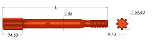 HC95 Shank Adapter Specifications