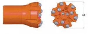 Drop Center Bit
