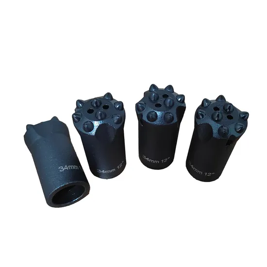 High-Quality Tapered Rock Drilling Tools 34mm 7/8 Buttons Tapered Drill Button Bit with Taper 12 Degree Factory, Pricelist