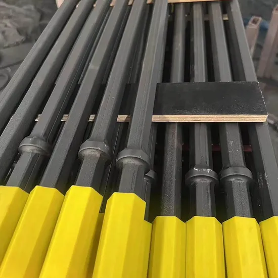 High-Quality High Quality Hex22/25-7 Degree 600-8000mm Taper Drill Steel Rod for Mining Quarrying Manufacturer, Factories
