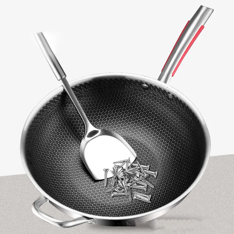 316 Stainless Steel Wok