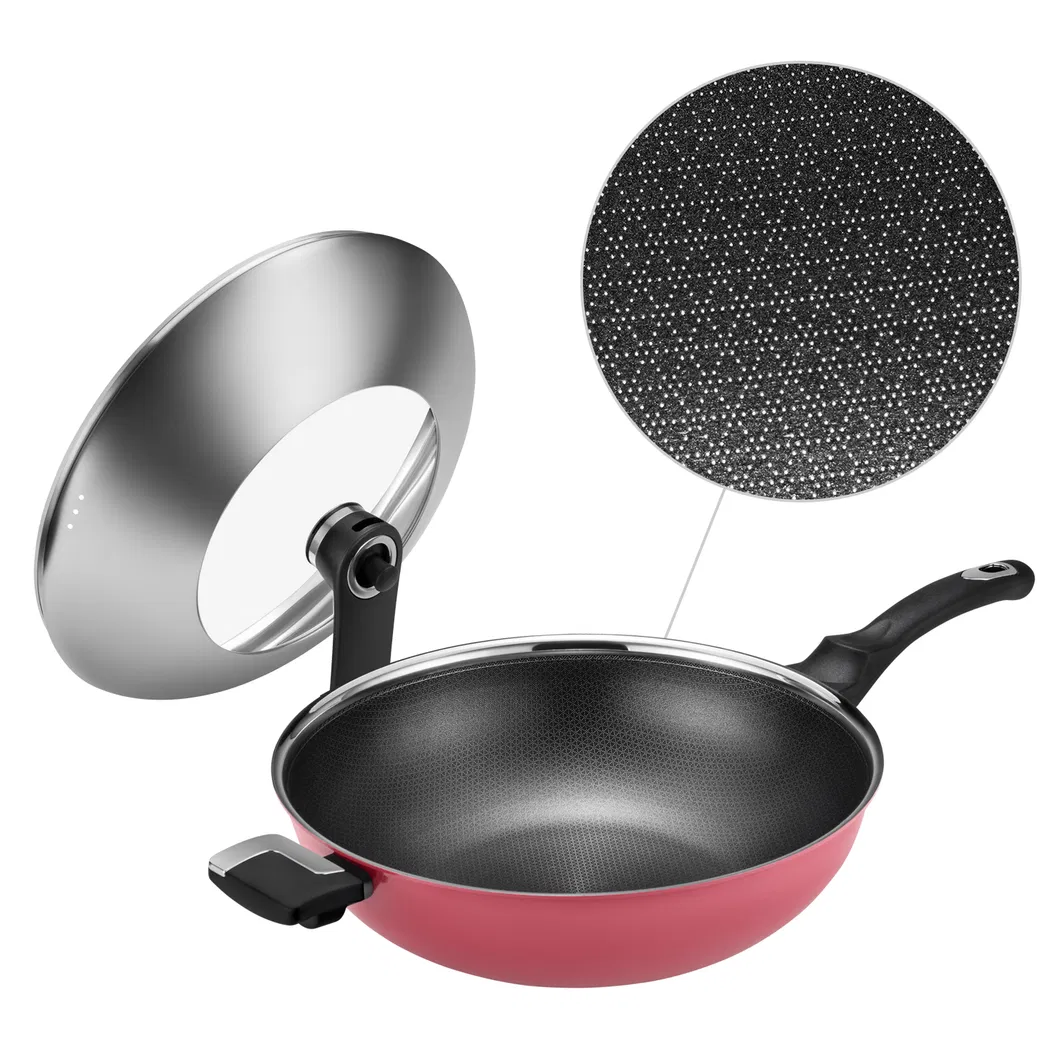 Stainless Steel Non-Stick Wok
