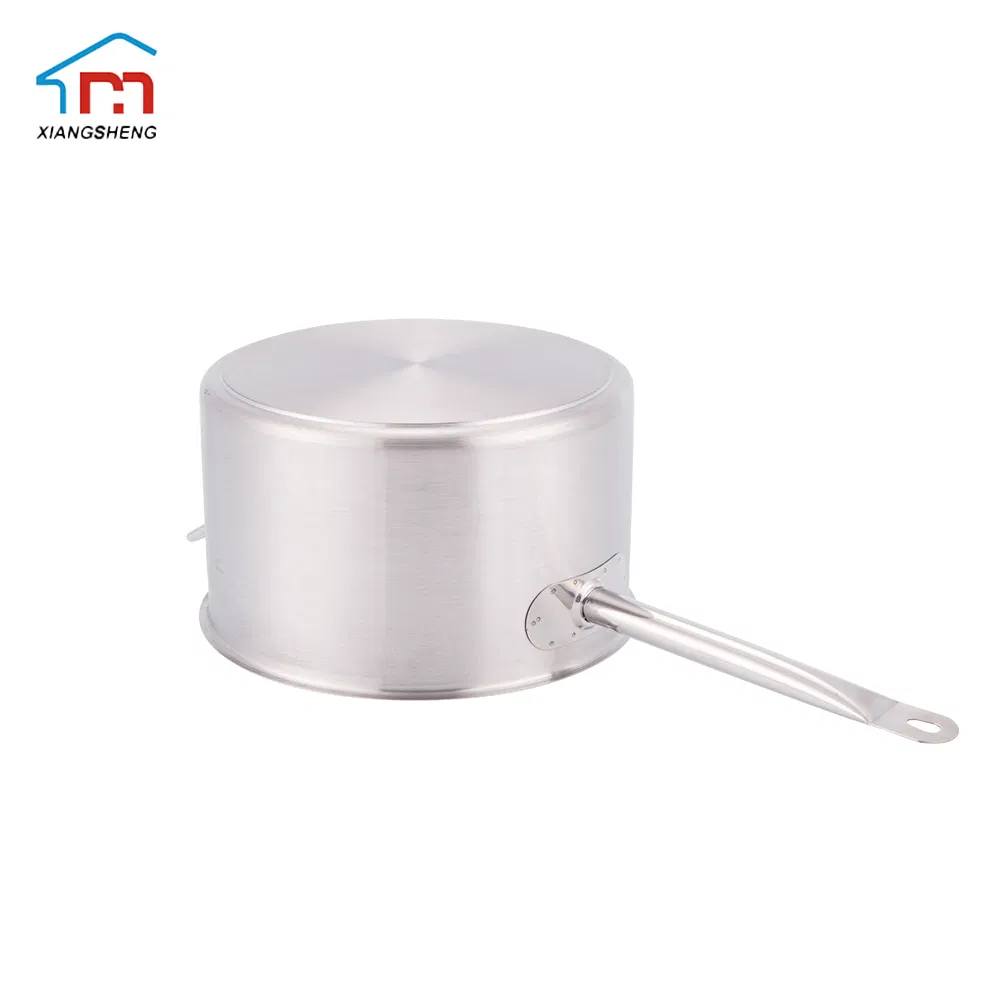 Xiangsheng 10L Stainless Steel Stock Pot with Single Long Handle