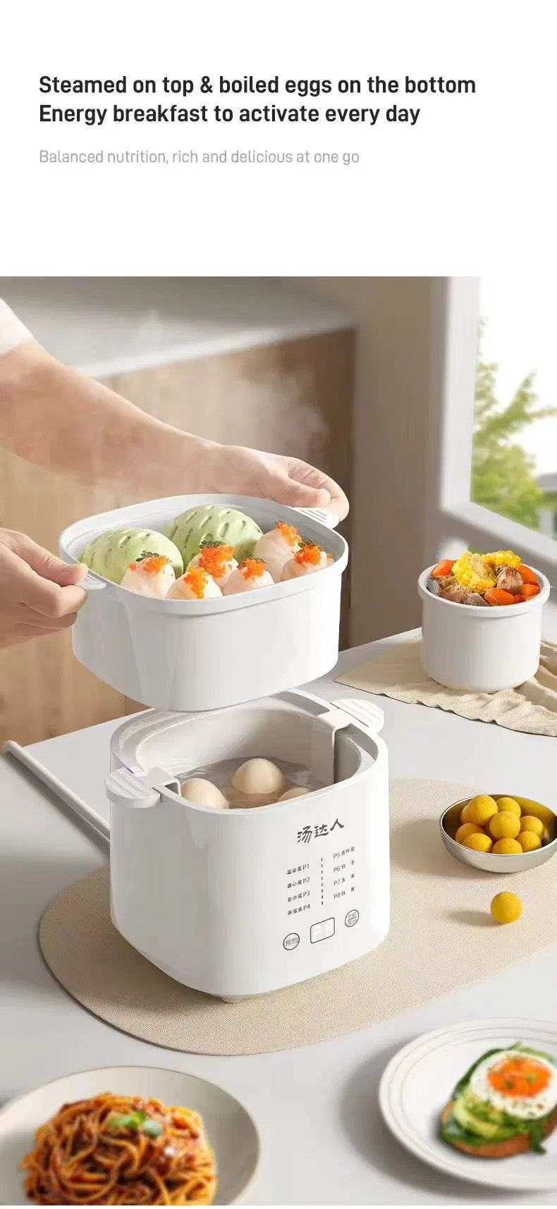 Multi-Function Egg Boiler