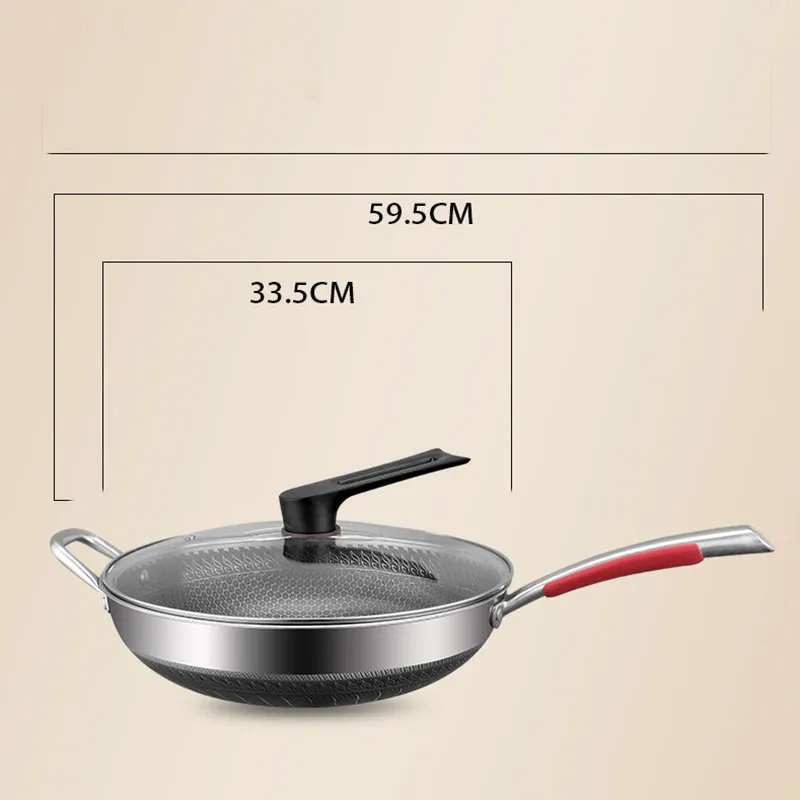 316 Stainless Steel Wok