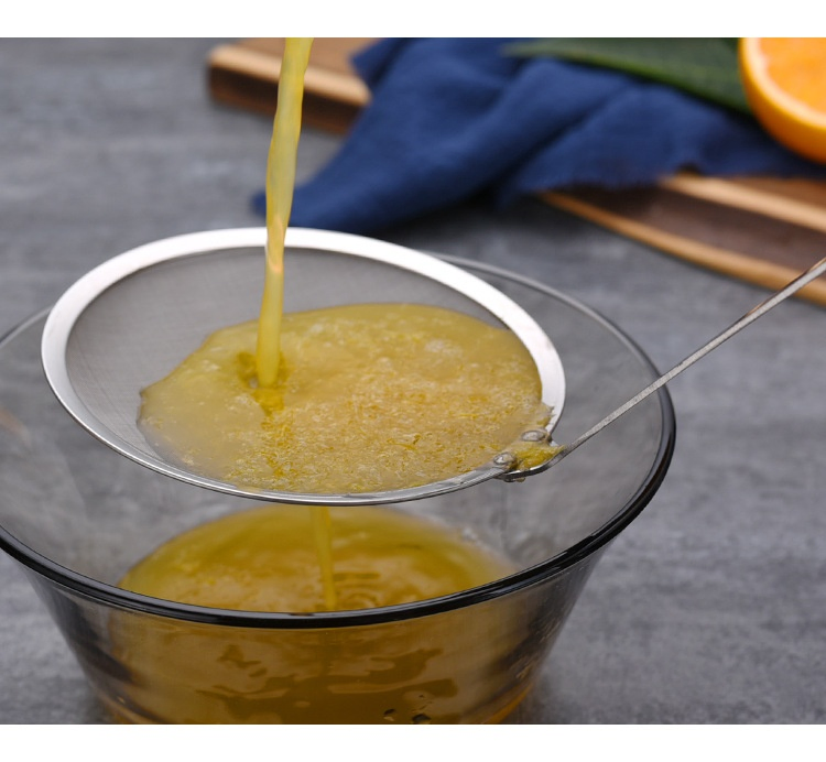 Hang-Able High Quality Food Safe 18/8 Stainless Steel Fine Mesh Cooking Strainers Kitchen Oil Colander