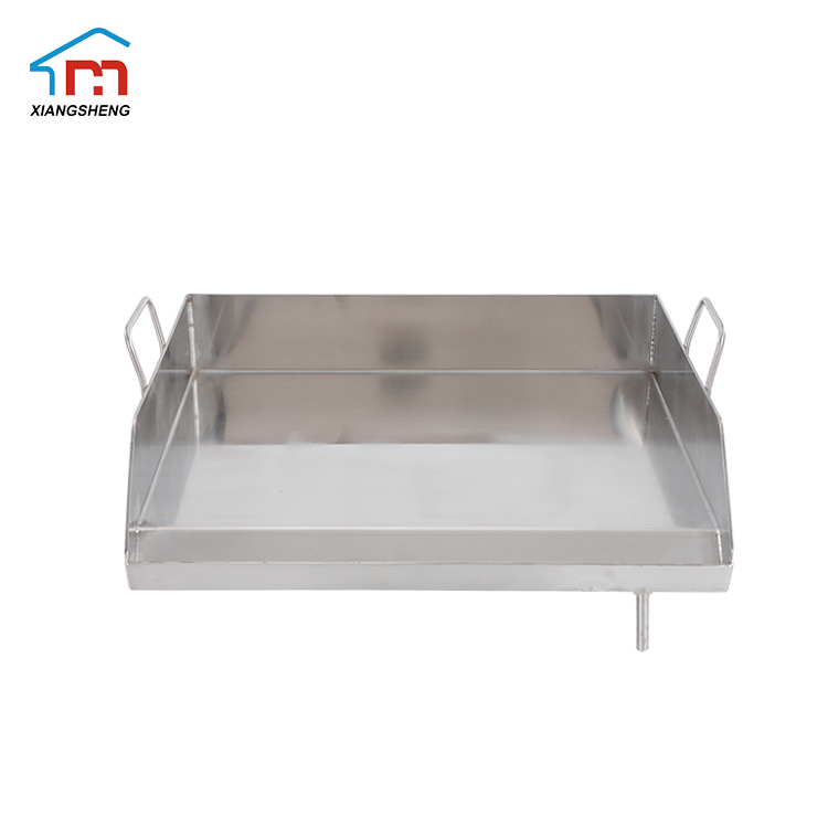 Factory OEM Mexican Cookwares Stainless Steel Commercial Outdoor BBQ Barbecue Plancha Grill Gas Frying Griddle Pan Plancha Grill