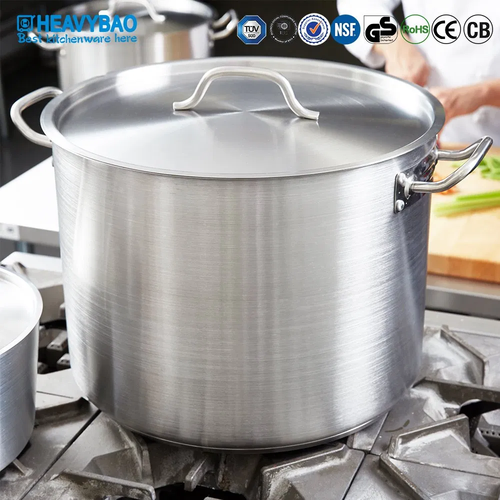 Heavybao Multi-Purpose Stainless Steel Induction Compatible Stockpot