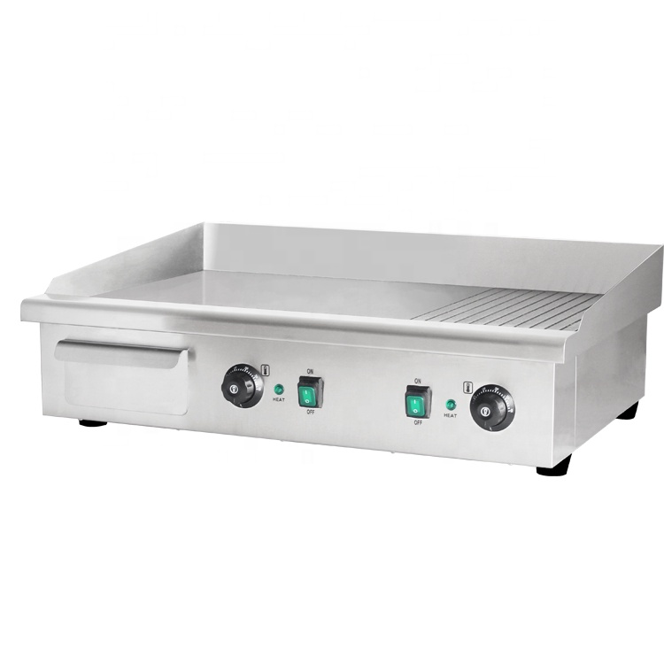 Restaurant Other Hotel Kitchen Equipment Commercial Electric Griddle Half Griddle and Half Grill