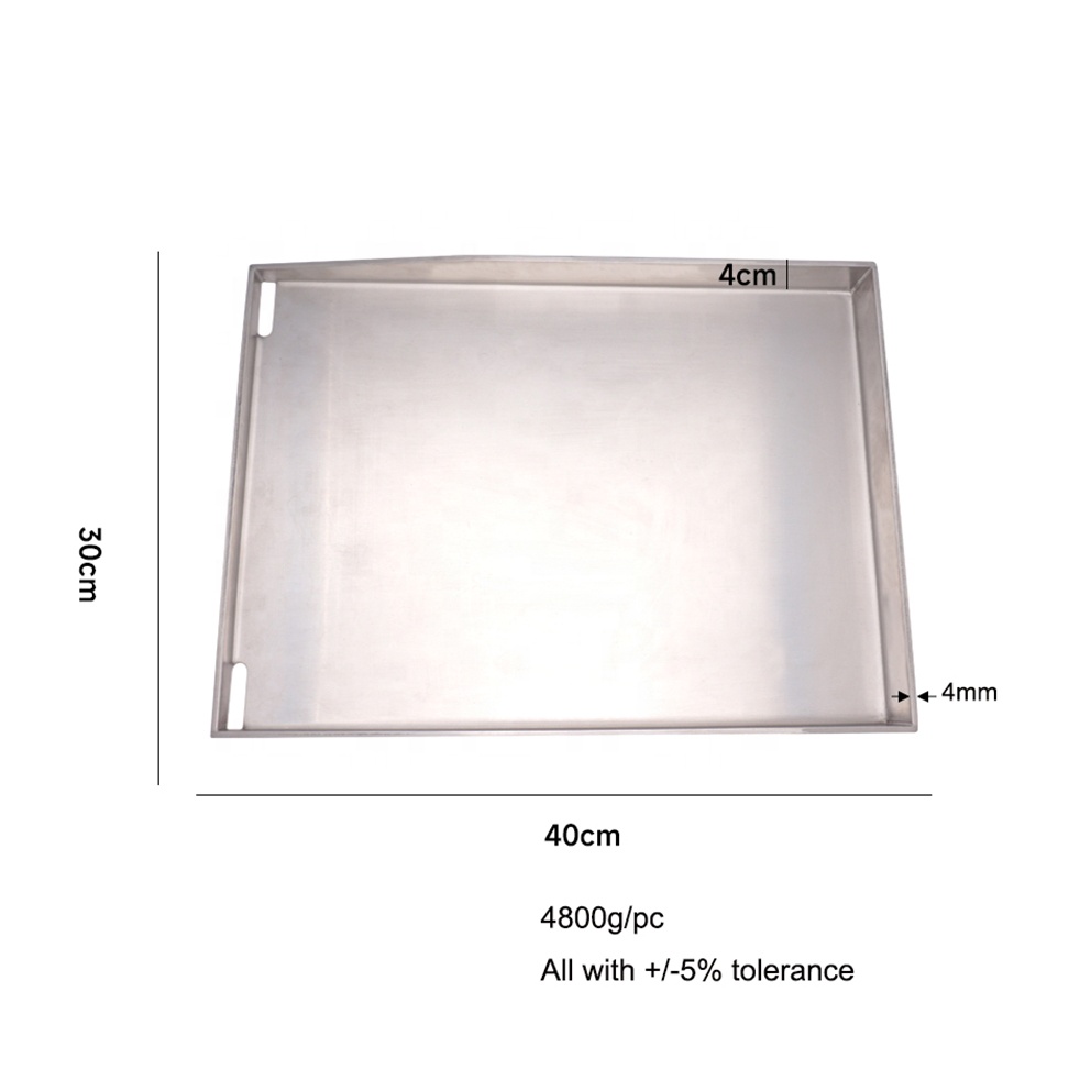 Stainless Steel Griddle Detail 5