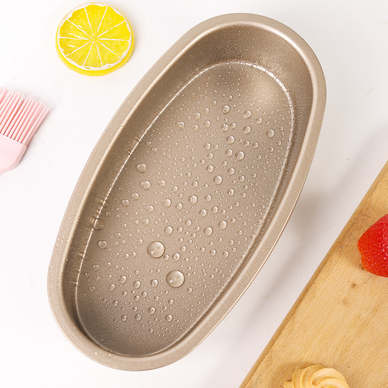 Oven Bakeware Rectangle 8 Inch Durable Food Grade Nonstick Coating Carbon Steel Toast Mold Cake Bread Loaf Pan