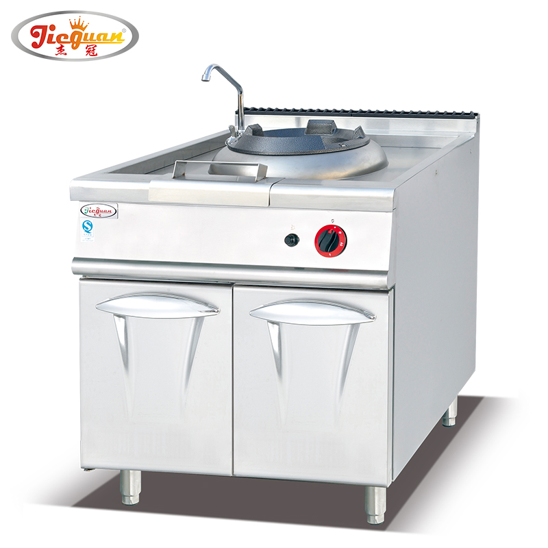 Heavy Duty Stainless Steel Gas Wok for Professional Cooking