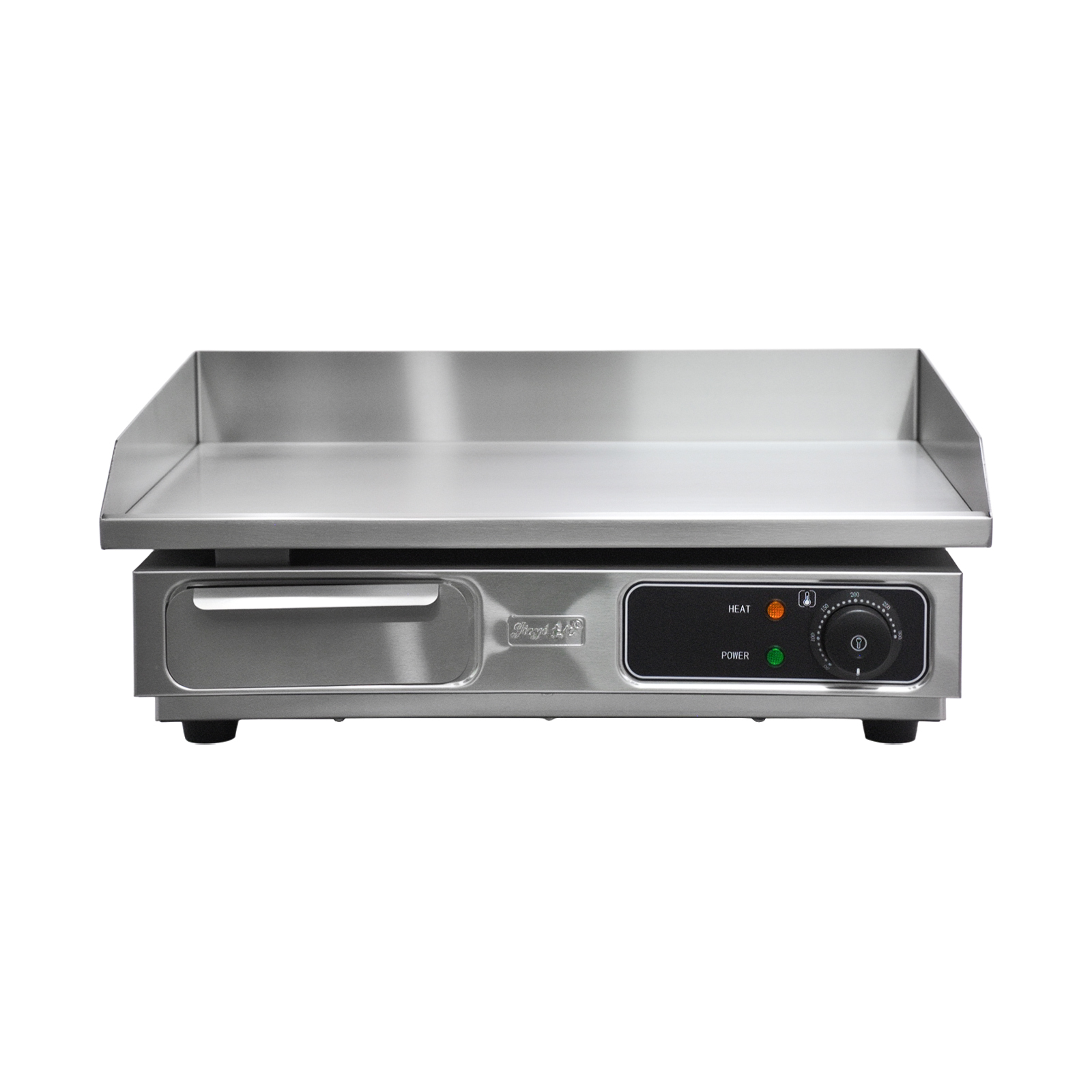 Commercial Electric Stainless Steel Griddle Full Flat Surface Non-stick Grill Temp Control Restaurant Hotel Kitchen OEM 3000W
