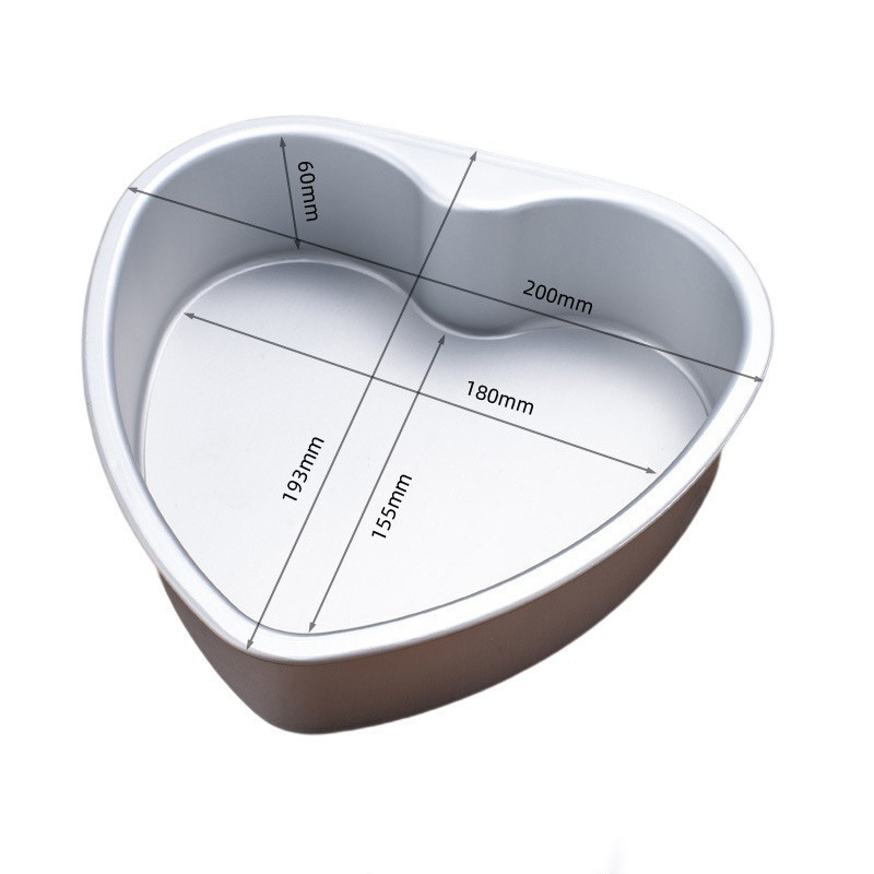 2 4 5 6 7 8 10inch Anodized Aluminum Removable Bottom Round Mini Bundt Cake Pan Bakery Pan Leakproof Cheesecake Pan Baking