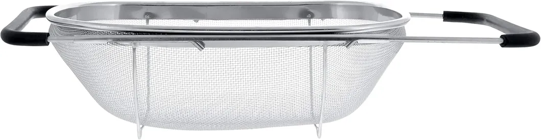 Over The Sink Stainless Steel Oval Colander