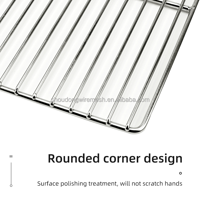 Wholesale Customize Food Grade 304 Stainless Steel Barbecue Mesh Barbecue Grates BBQ Grille