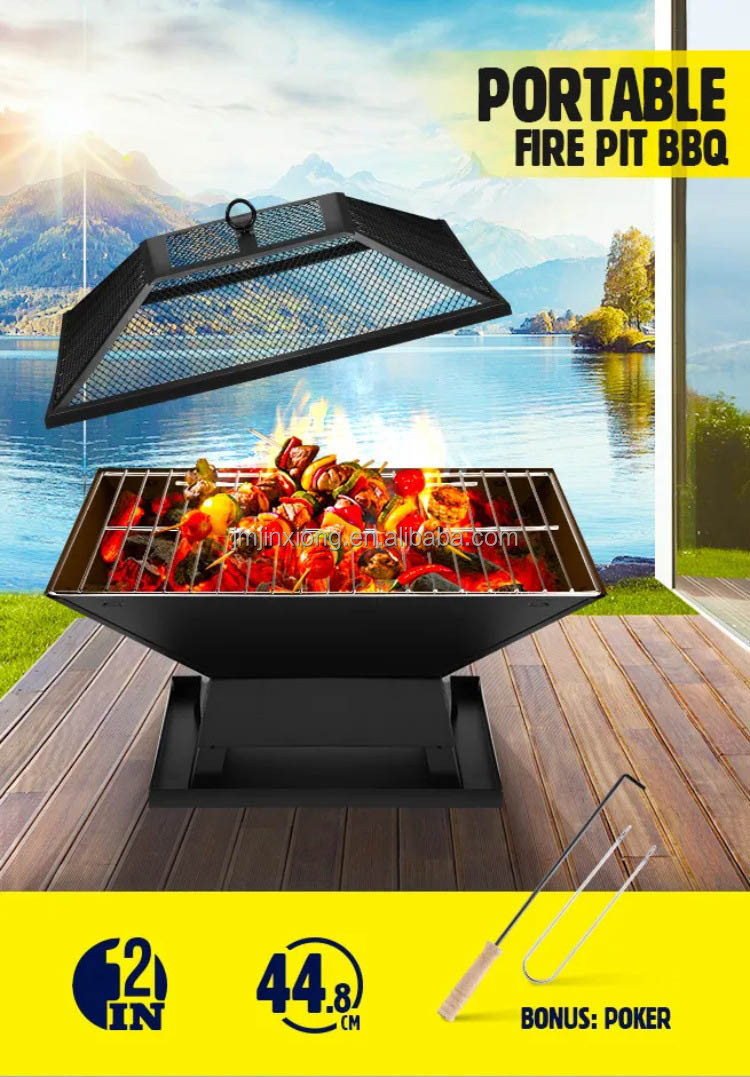 Garden DIY Fire Pit Table 1