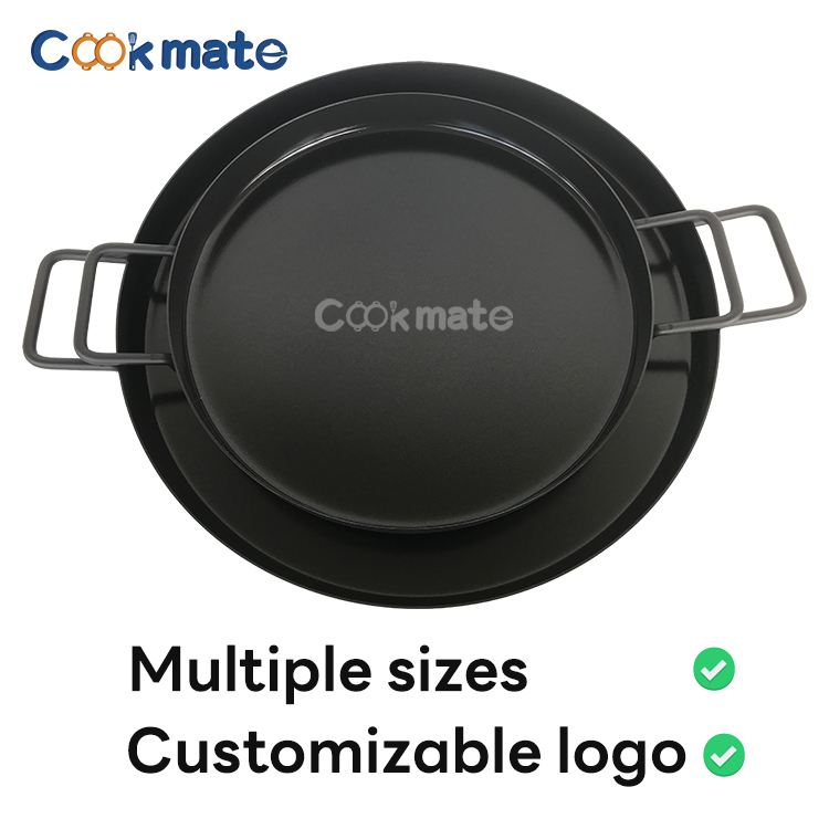 Convenient Stainless Steel Non-Stick Pancake Griddle Outdoor Camping Gas Charcoal Grill Stove Top Flat Grill Pan for Easy