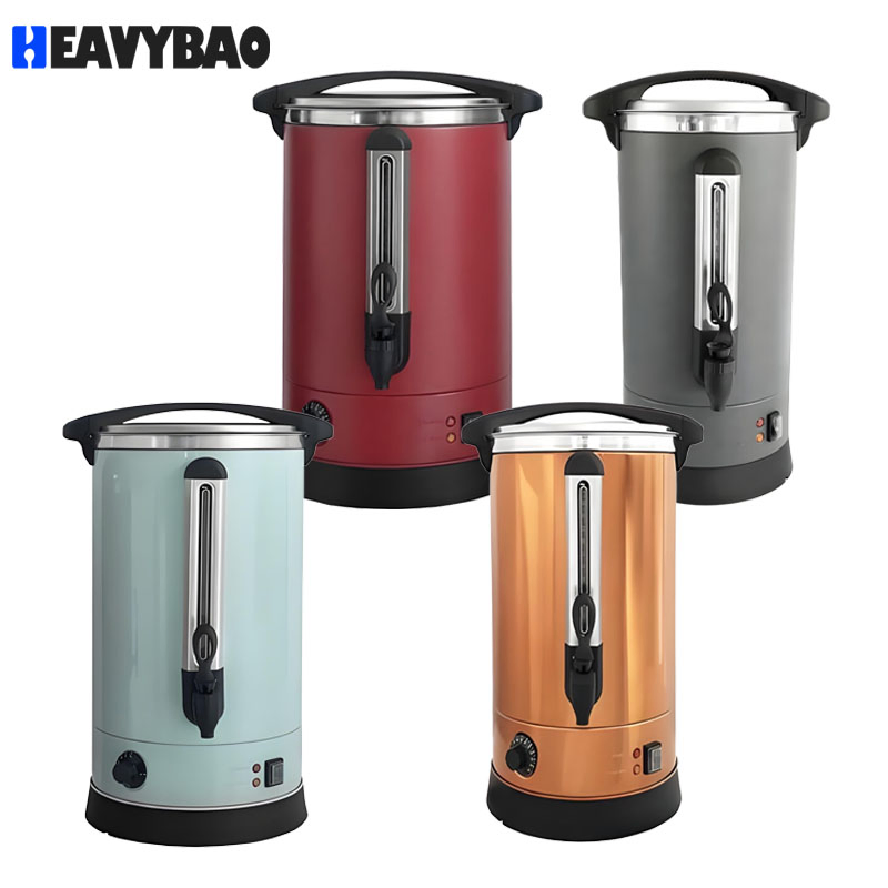 Heavybao CE CB Electric Stainless Steel Double Layer Catering Buffet Hot Water Urn Boiler