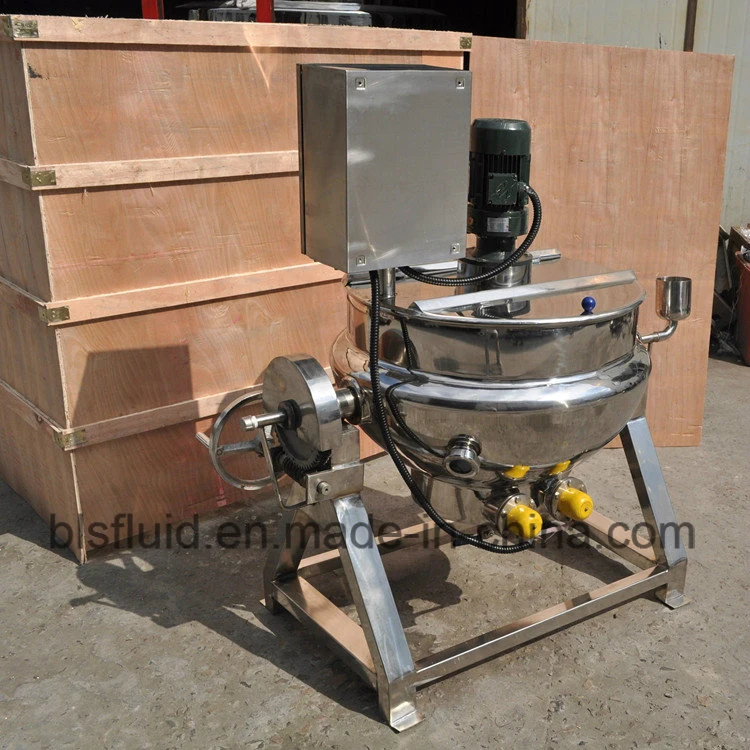Large Cooking Pots/Double Boiler Pot/Stainless Steel Double Jacketed Cooking Kettle Electric Jacket Boiler
