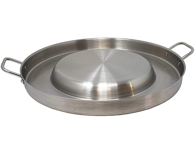 Heavy Duty Stainless Steel Concave Or Convex Mexican Frying Wok Cowboy Grill Comals Para Tacos
