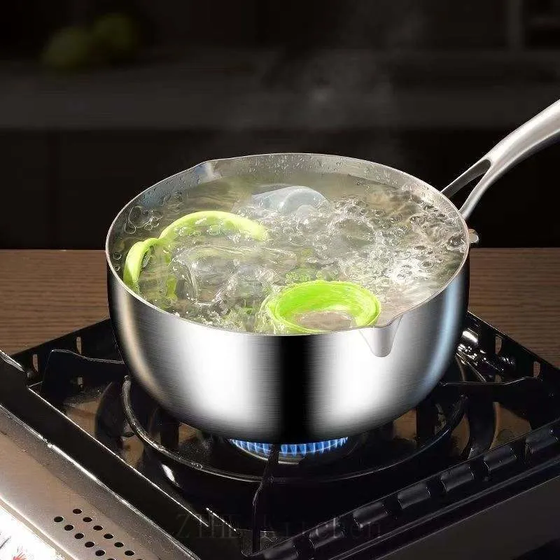Stainless Steel Milk Pan 4