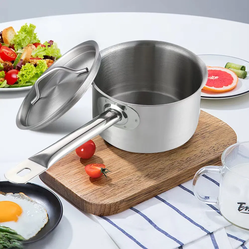 Xiangsheng 10L Stainless Steel Stock Pot with Single Long Handle