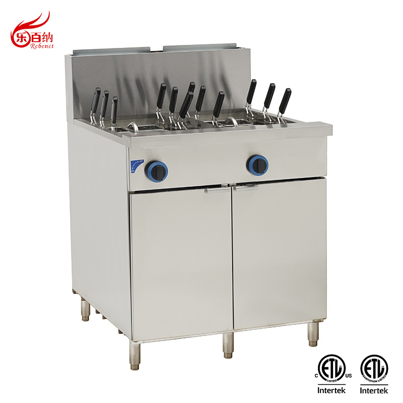 Commercial Double Tanks 12 Holes Pasta Noodle Cooker Boiler in Stainless Steel (PC22)