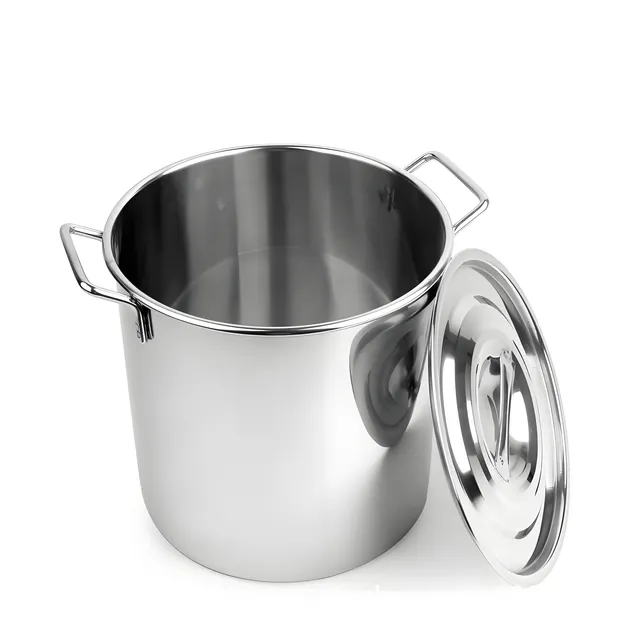 Heavy-Duty Versatile Durable Multi-Use Stainless Steel Stock Pot