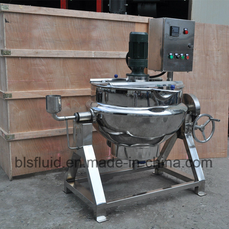 Large Cooking Pots/Double Boiler Pot/Stainless Steel Double Jacketed Cooking Kettle Electric Jacket Boiler