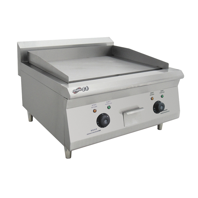 High Quality Stainless Steel Catering Griddle Professional Electric Grill Griddle