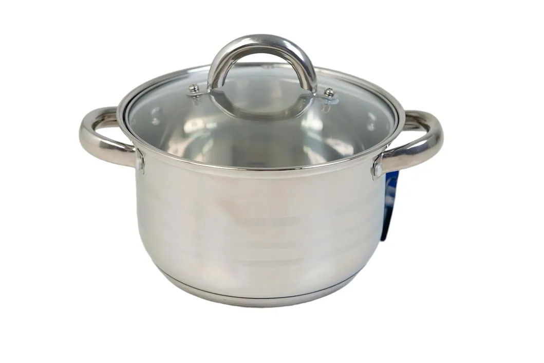 Thickened Induction Bottom Kitchenware Stainless Steel Stock Pot