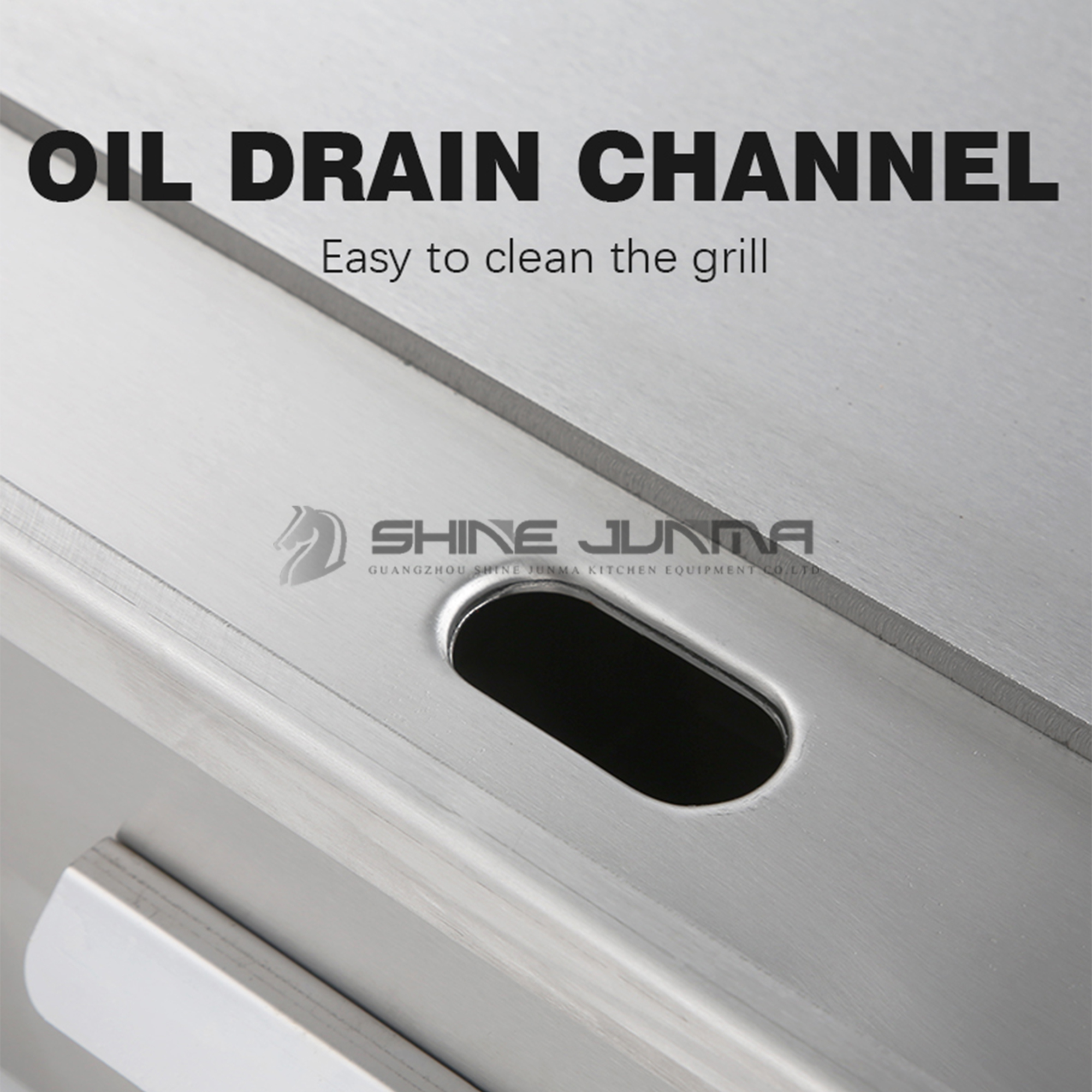 Restaurant Counter Top Stainless Steel Hamburger Commercial Burger Griddle Electric Griddle Flat Plate Griddle Grill