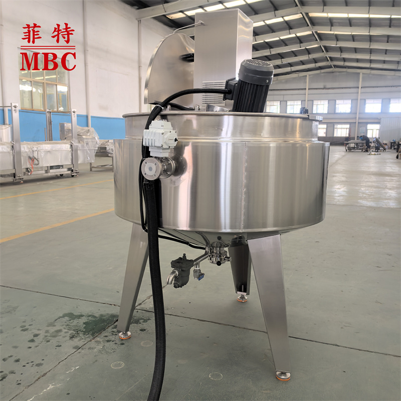 MBC OEM /ODM Customized Food Fruits Vegetable Sauces Milk Soup cooking mixing jacketed kettle / cooker / pans