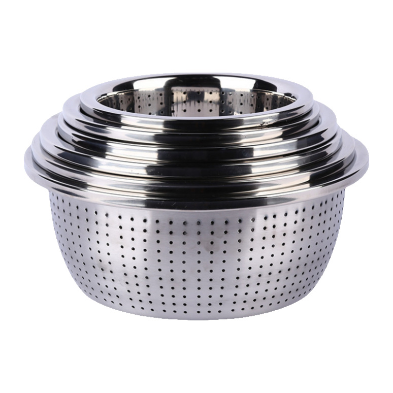 Stainless Steel Strainer Basin Good Quality Stainless Steel Colander From Factory Directly